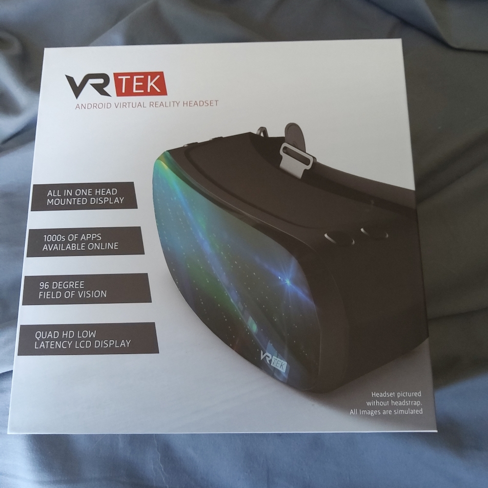 V tek android virtual reality head set
